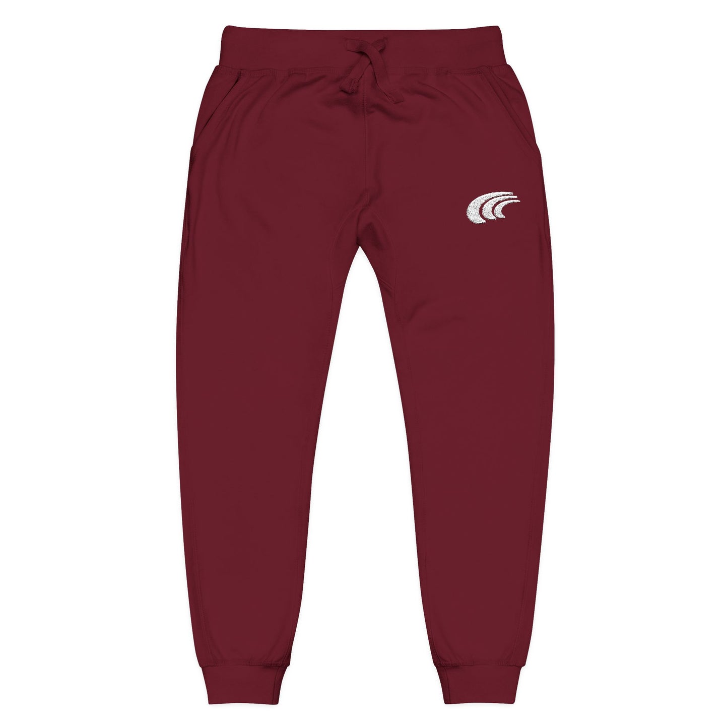 Embroidered Sustainable Fleece Sweatpants